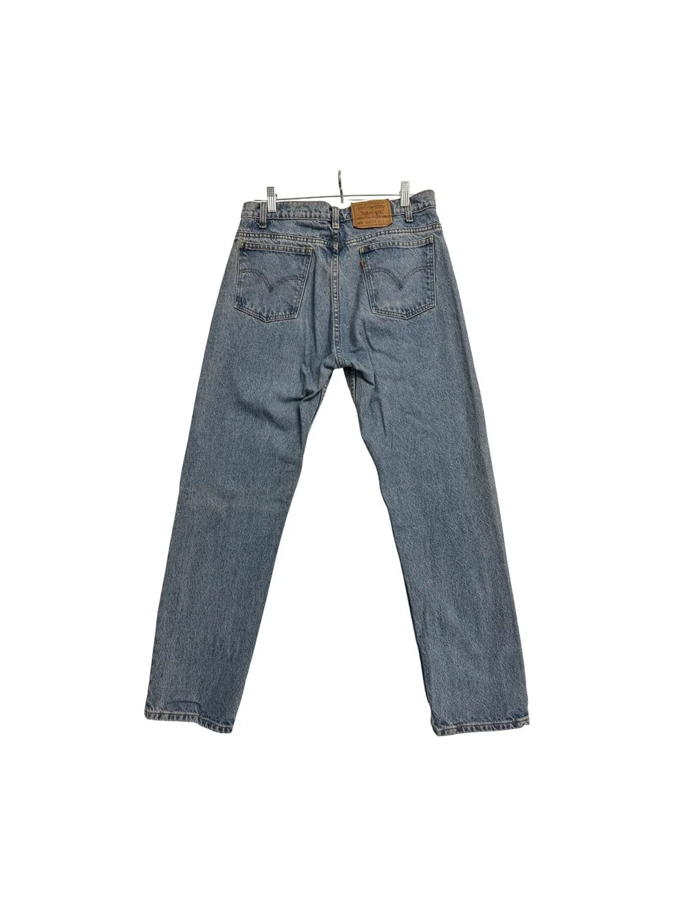 Vintage Levi's 505 Orange Tab Jeans Men's 34x32 Regular Fit Straight Leg USA Sty